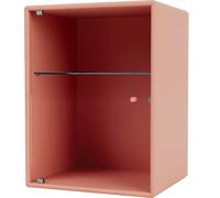 Montana - Ripple Wall Cabinet, Rhubarb - Rhubarb