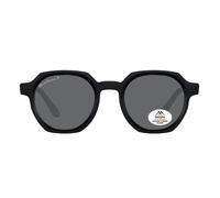 montana Round Matte Black Grey Polarized MP62