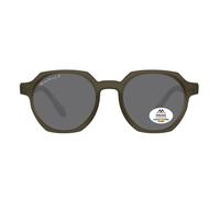 montana Round Matte Grey Grey Polarized MP62