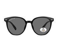 Montana Round Shiny Black Grey Polarized Mp182 Black