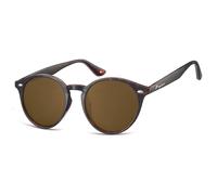 montana Round Shiny Turtle Brown S20