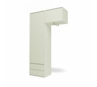 Montana Selection Attire II Wardrobe With Hanging Rail 140-Pomelo