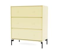 Montana Selection CARRY Chest of Drawers 159-Camomile/03- Black