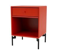 Montana Selection DREAM Bedside Table 145-Rosehip/03- Black