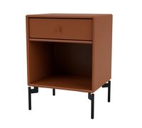 Montana Selection DREAM Bedside Table 146-Hazelnut/03- Black