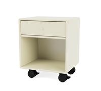 Montana Selection DREAM Bedside Table 150-Vanilla/05- Black
