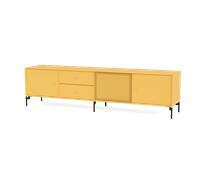 Montana Selection OCTAVE VIII TV Bench 166-Acacia/03- Black