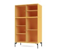 Montana Selection RIPPLE III Display Cabinet 166-Acacia/03- Black