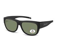 Montana Square Matte Black G-15 Green Polarized Fo10 Black
