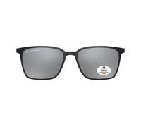 Montana Sunglasses MP186 A Matte Black Silver Mirror Polarized