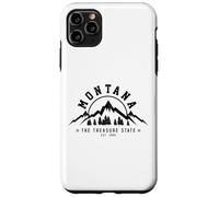 Montana The Treasure State Est. 1889 Vintage Mountains Gift Case for iPhone 11 Pro Max