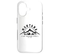 Montana The Treasure State Est. 1889 Vintage Mountains Gift Case for iPhone 17