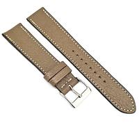 Montana Watch Strap 20 mm Fine Leather Beige / Taupe Made in Germany