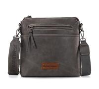 Montana West Crossbody Bag for Women Multi Pocket Cross Body Bag Purses with Guitar Strap, Z Retro Gray, Small