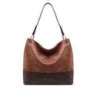 Montana West Handbags for Women Purses and Handbags PU Leather Hobo Tote Shoulder Bags-Wrangler by, Brown,