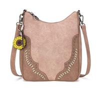 Montana West Shoulder Bag for Women Western Crossbody Tooling Handbags, Pink