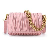 Montana West Small Shoulder Bag for Women Chunky Chain Purse Quilted Purses and Handbags 060, 060pink, M