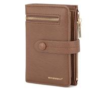 Montana West Small Wallets for Women with Rfid Blocking Lining Bifold Wallet with 2 ID Windows Gifts for Women, Bifold-Camel