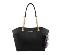 Montana West Tote Bag for Women Chain Top-handle Handbags, M Black, One Size