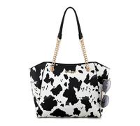 Montana West Tote Bag for Women Chain Top-handle Handbags, M Cow Print, One Size