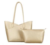 Montana West Tote Bag for Women Hobo Shoulder Purses and Handbags, Light Gold
