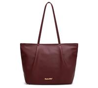 Montana West Tote Bag for Women Purses and Handbags Satchel Shoulder Handbags Top Handle Work Travel Laptop Trendy Large Burgundy MBB-MWC-591BDY
