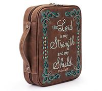 Montana West Western Style Embroidered Bible Covers for Women Men Book Carrying Case Church Bag Outdoor Bible Protective DC042CF