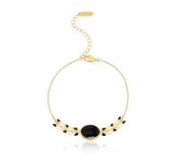 Montana West Wrangler 18K Gold-Plated Chain Bracelet for Women Adjustable Jewelry, 6.5 " - 7.5 ", Copper, no gemstone