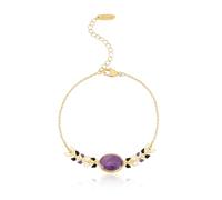 Montana West Wrangler 18K Gold-Plated Chain Bracelet for Women Adjustable Jewelry, 6.5 " - 7.5 ", Copper, no gemstone