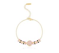 Montana West Wrangler 18K Gold-Plated Chain Bracelet for Women Adjustable Jewelry, 6.5 " - 7.5 ", Copper, no gemstone