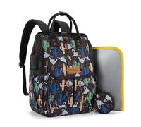 Montana West Wrangler Aztec Diaper Bag Backpack Western Backpacks for Moms Baby Essentials Bag with Twist-Lock Closure, Insulated Pockets, Portable Changing Pad, Stroller Straps, Pacifier Case