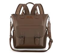 Montana West Wrangler Backpack Purse for Women Medium Convertible Backpack Tote Bag with Crossbody Strap for Travel Work, Khaki, M, Leisure