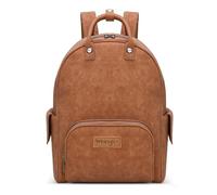 Montana West Wrangler Backpack Purse for Women Top-handle Handbags with Adjustable Strap, Brown, Medium