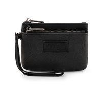 Montana West Wrangler Coin Purse for Women RFID-blocking Floral Embossed Change Pouch Card & Money Organizers Wristlet Wallet, Black, Vintage