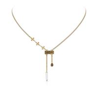 Montana West Wrangler Heart Pendant Necklace for Women Gemstone Necklace Teardrop Silver Jewelry, Copper, No Gemstone