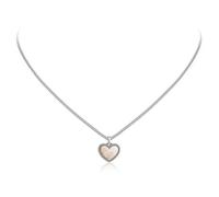 Montana West Wrangler Heart Pendant Necklace for Women Gemstone Necklace Teardrop Silver Jewelry, Copper, No Gemstone