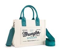 Montana West Wrangler Tote Bag for Women Retro Canvas Top Handle Purses and Handbags, Turquoise, One Size