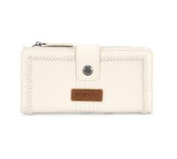 Montana West Wrangler Wallets for Women Slim Bifold Credit Card Holder, Beige