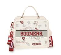 Montana West X NCAA Medium Crossbody Bag for Women Satchel Top-Handle Handbags, Ou-beige, M