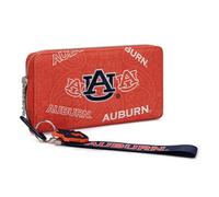 Montana West X NCAA Women's Wallet Sport Wristlet Long Designer Clutch with Keychain, Large Capacity Card Phone Holder NC-AU011OR