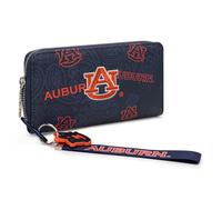 Montana West X NCAA Women's Wallet Sport Wristlet Long Designer Clutch with Keychain, Large Capacity Card Phone Holder NC-AU011NY