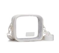 Montana West X Wrangler Clear Bag for Stadium Events Crossbody Purse for Concerts, Sports, White