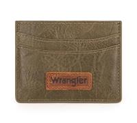 Montana West X Wrangler Small Credit Card Holder for Women Rfid Blocking Credit Wallet, Graceful-Green, Fashion