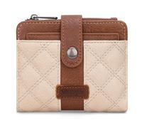 Montana West X Wrangler Wallet Women Small Bifold Wallet Womens Ladies Female Credit Card Wallet with Removable ID Window, Tan - Brown, Chic