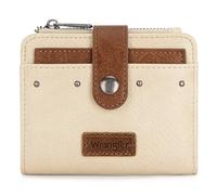 Montana West X Wrangler Women's Small Wallet with Detachable ID Window, beige / brown, western
