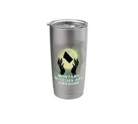 Montana Witches are Awesome Halloween Witchcraft Magic Stainless Steel Insulated Tumbler