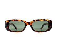 montana Women's Rectangle Shiny Turtle G15 Polarized MP65 in Brown montana Brown One Size
