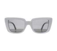 montana Women's Rectangle Shiny White Smoke Polarized MP193 montana White One Size