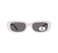montana Women's Rectangle Transparent Pink Smoke Polarized MP65 montana Pink One Size