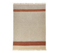 Montana Wool and Linen Blanket Grey 130x220